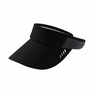 #Black Golf Visor UPF 50+