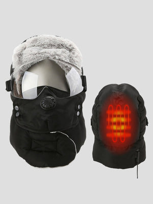 Maschera da sci riscaldata