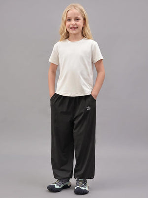 #Black Kids Cooling Sun Protection Pants