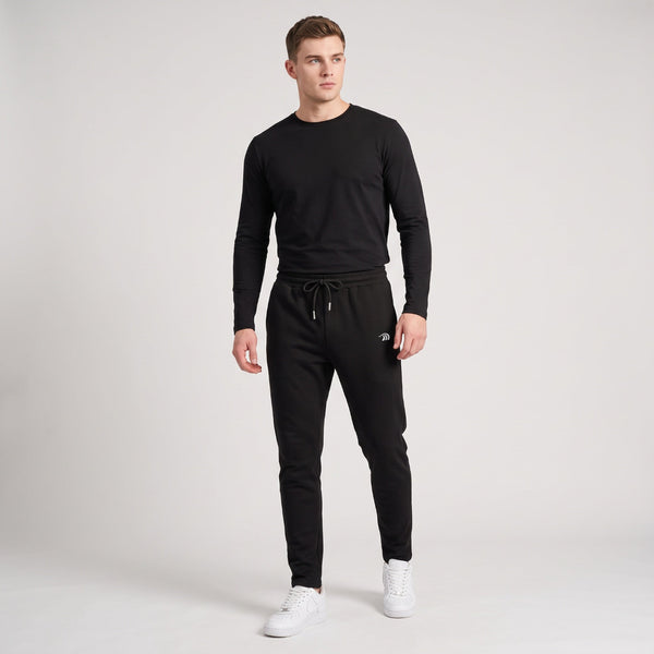 #Black Men's Heavyweight Sweatpants