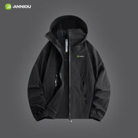 Black UPF 100+ Hooded Jacket