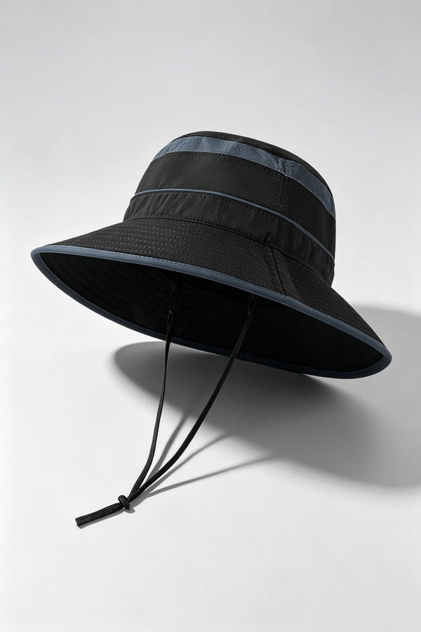 #black UPF 50+ Breathable Bucket Hat