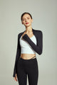 Black UPF 50+ Cropped Bolero Sport