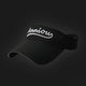 Black UV Protection Golf Visor