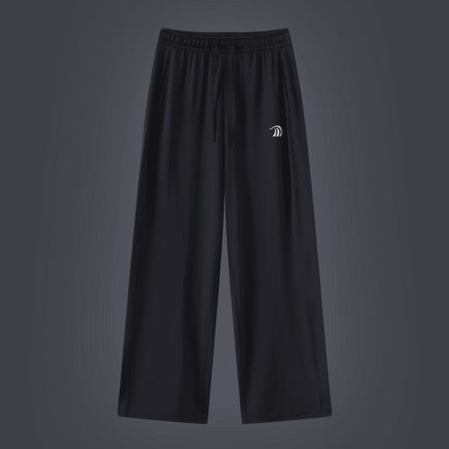 Black Wide Leg Cooling Pants UPF 50+