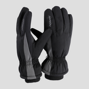 Black and grey Anti-Slip Touch Screen Winter Gloves