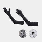 Black anniou Cooling UV Protection Arm Sleeves