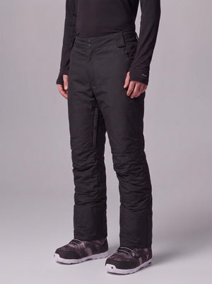 #Black side view of Men's Professional Ski Pants