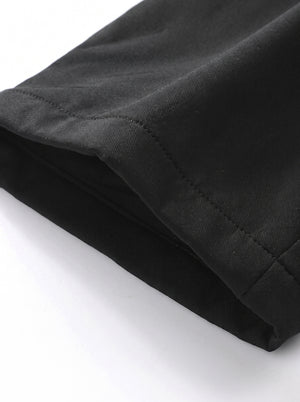 #Black straight leg Heated Sweatpants