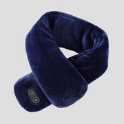 Blue Heated Massage Scarf
