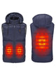 Blue Heated Puffer Vest