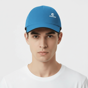 #Blue Quick-Dry Baseball Cap UPF50+