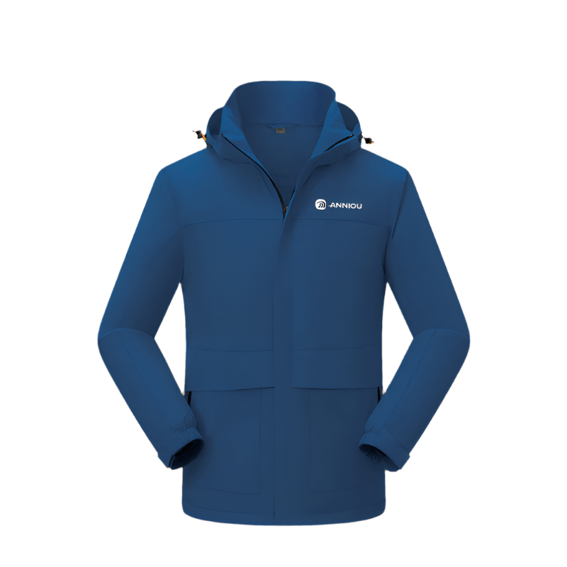 Blue Silver Fox Fleece Jacket