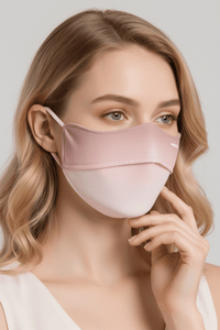 Blush pink  Sun Protection Face Mask