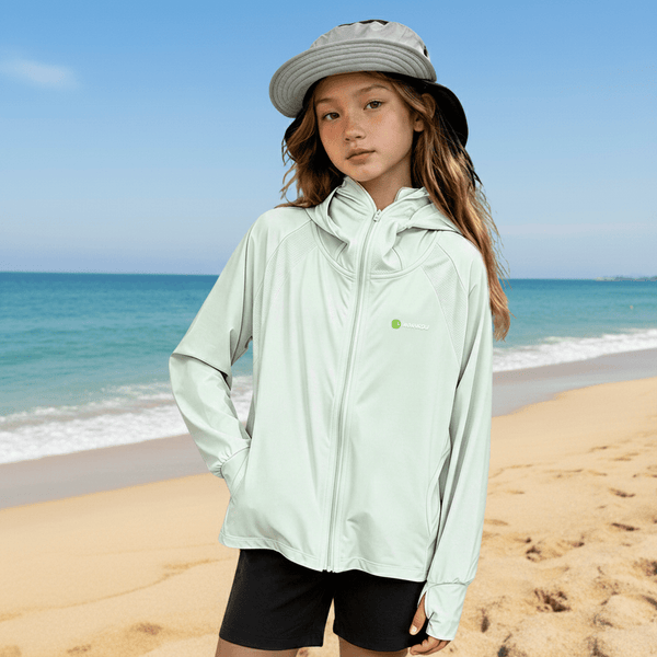 Boy's and Girl's #Mint Green UV Protection Jacket