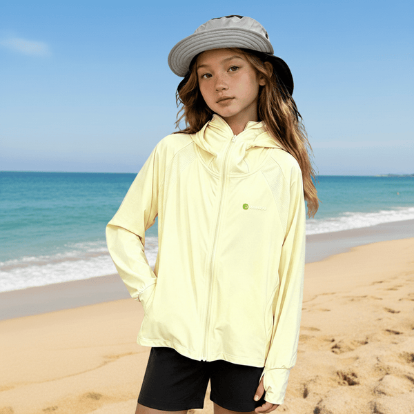 Boy's and Girl's #Yellow UV Protection Jacket
