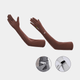 Brown anniou Cooling UV Protection Arm Sleeves