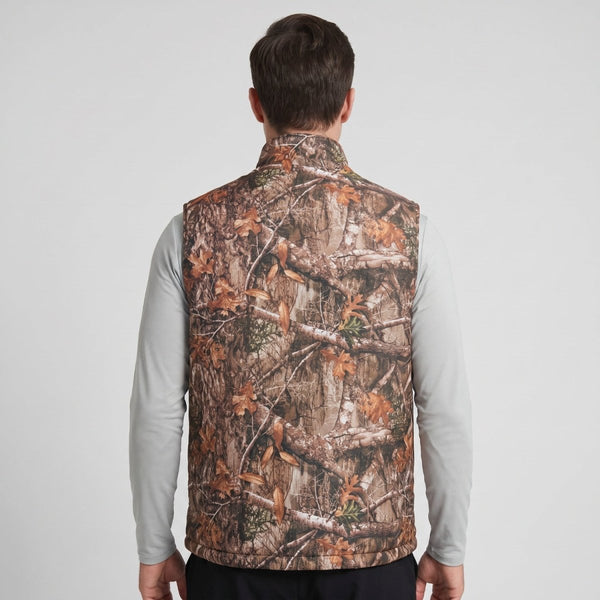 #Camouflage Rear of Heated Vest