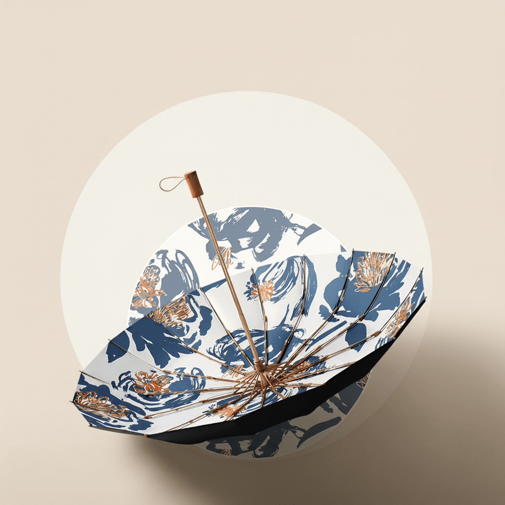 Chrysanthemum City Pattern Umbrella UPF50+