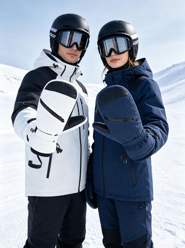 Couple Thermal Snow Mittens