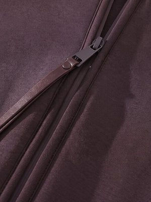 Custom leather zippers