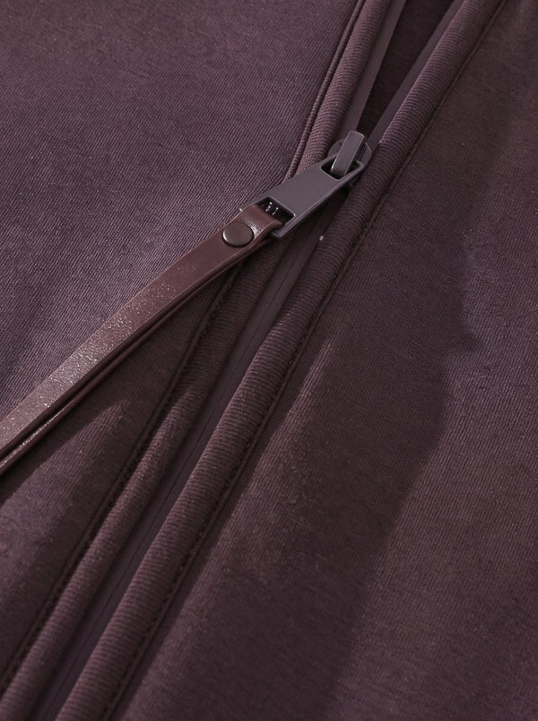 Custom leather zippers