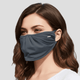 Dark Gray Uv Protection Drape Face Mask
