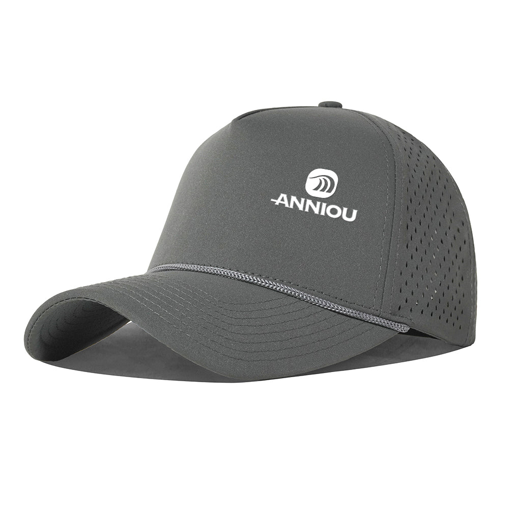Dark Grey 5 Panel Baseball Cap UPF50+