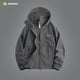 Dark Grey Hooded Full Zip Top UPF 100+