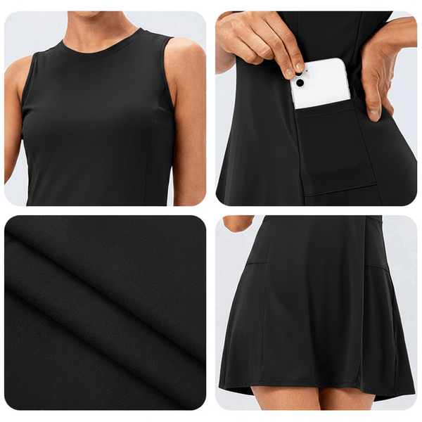 Detailed Display of #black Golf Skirts