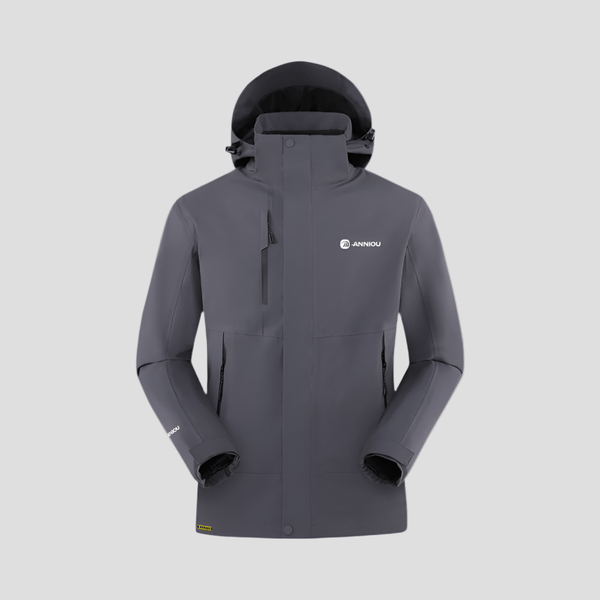 Dark Gray 3-in-1 Removable Shell Jacket 
