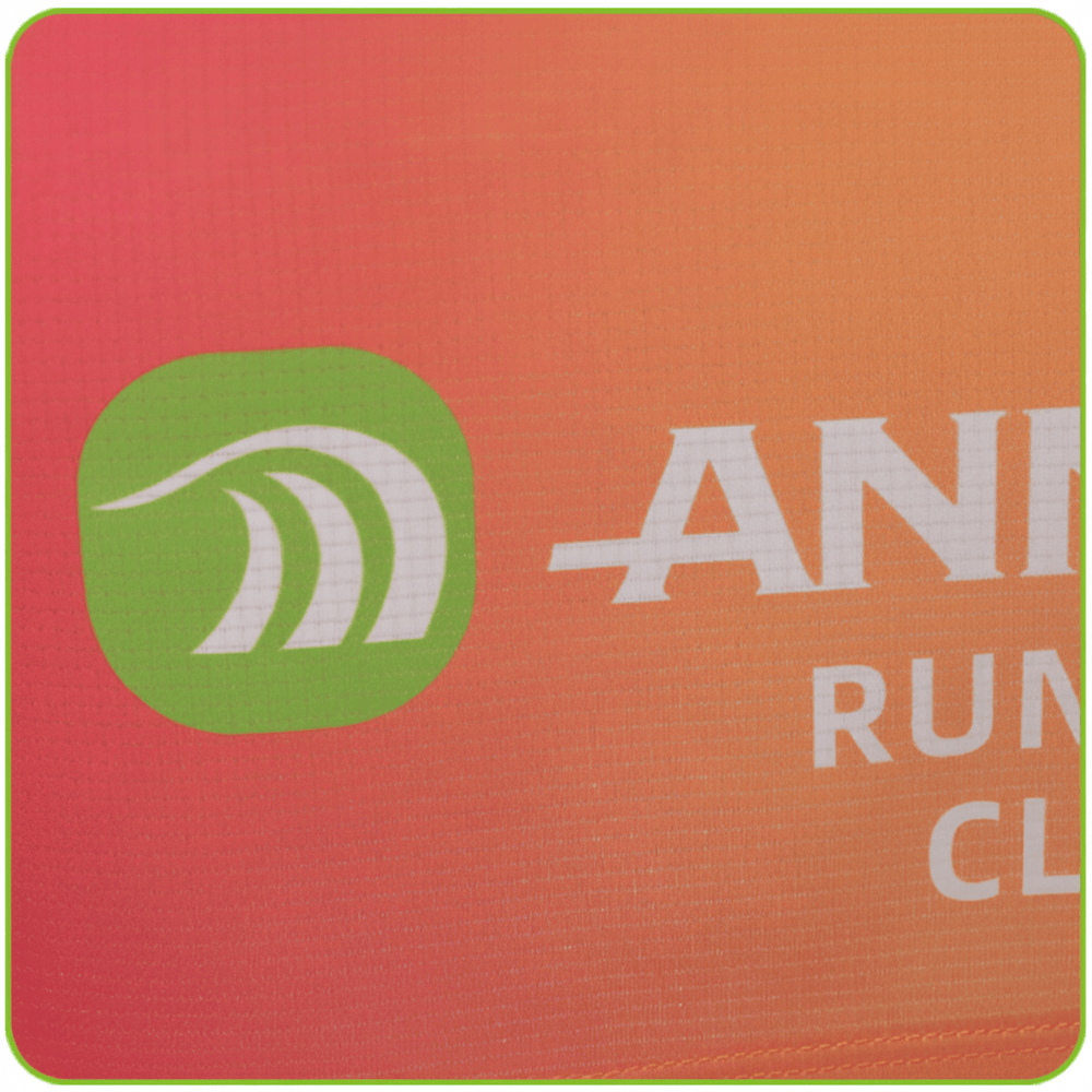Stylish and high-quality dye-sublimation logo