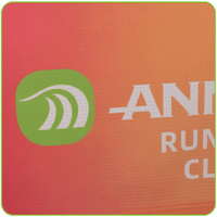Stylish and high-quality dye-sublimation logo