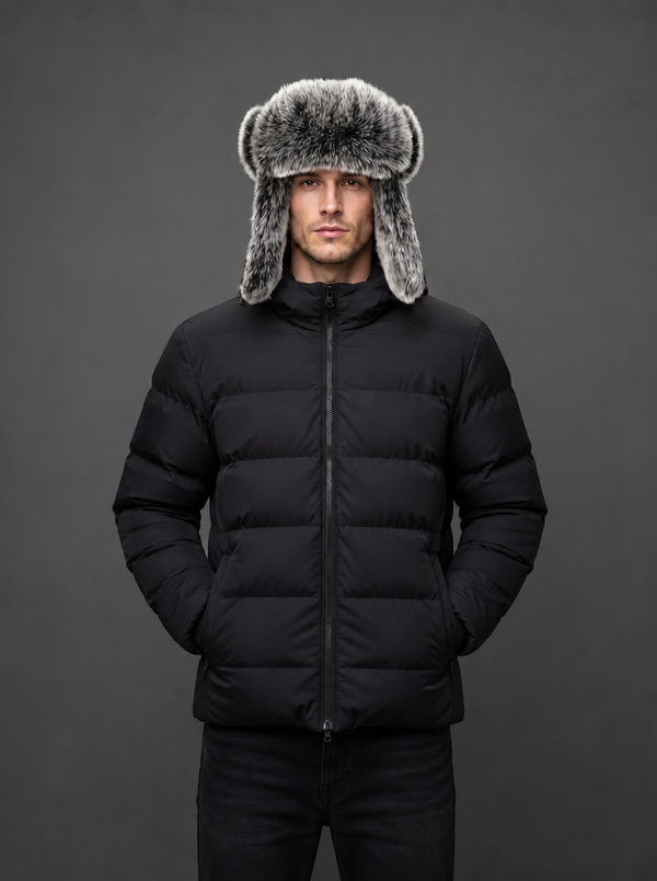 #Black Ear Protecting Cold Weather Hat