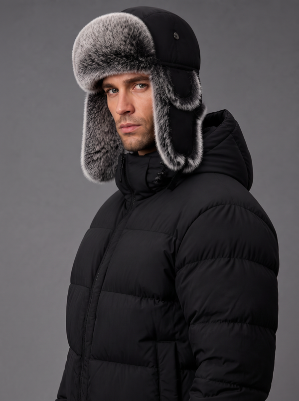 #Black Ear Protecting Cold Weather&Hat