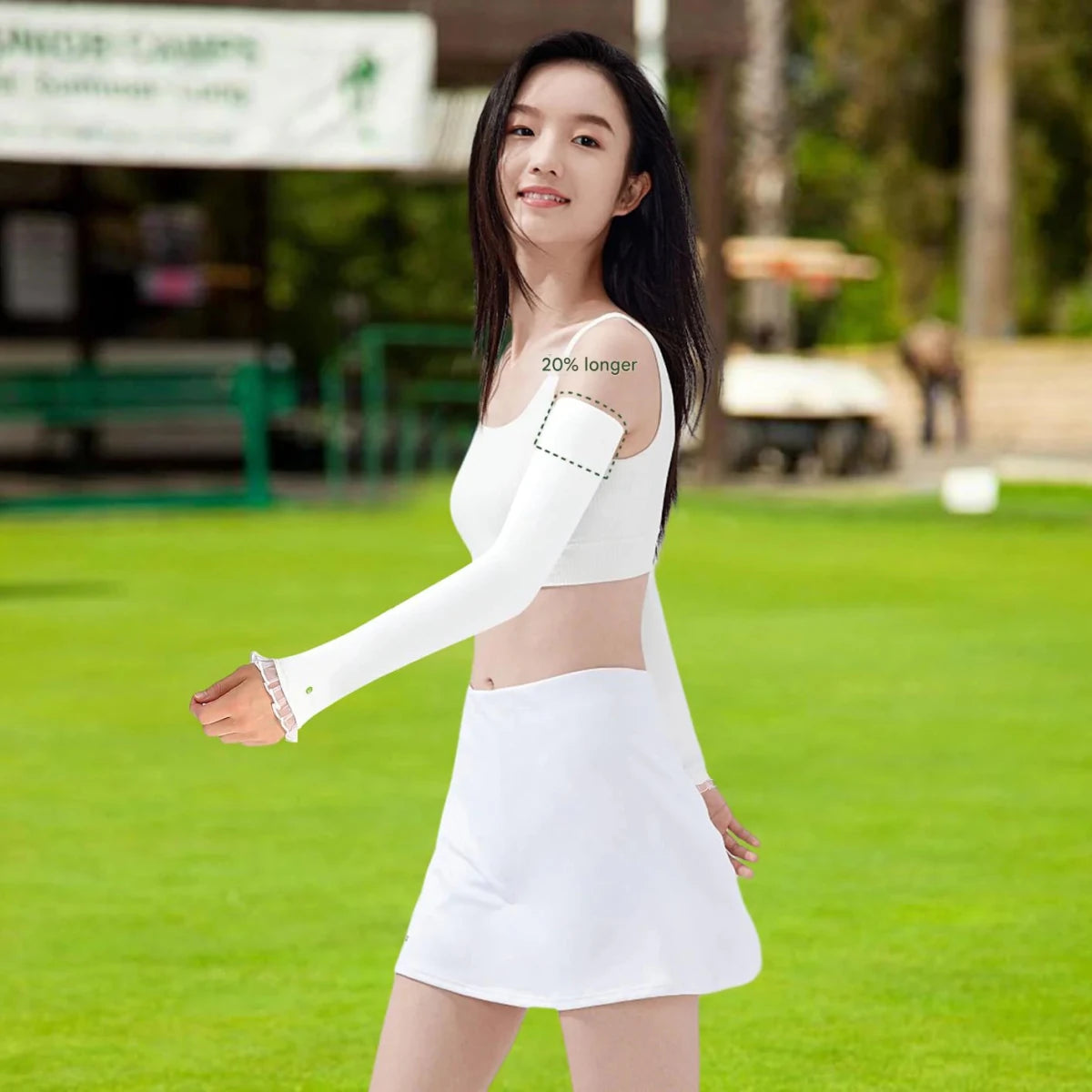 Women's Golf Sunscreen Cooling Sleeves