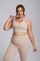 Plus Size High Impact V-Neck Sports Bra