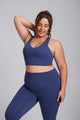 Plus Size High Impact V-Neck Sports Bra