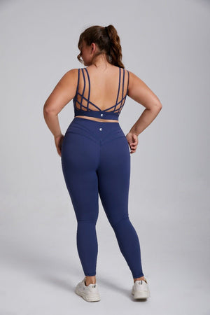 Reggiseno da yoga taglie forti con alto sostegno e antiurto