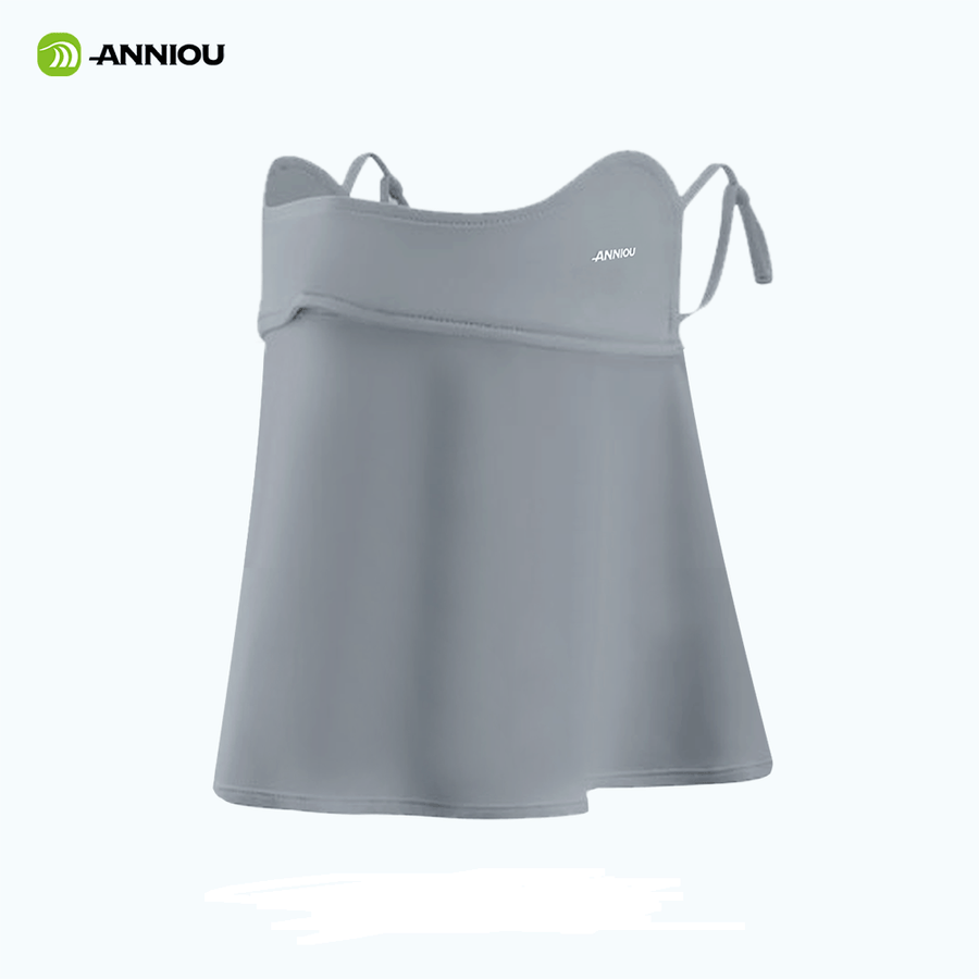 Glacier Grey Anniou UPF 50+ Anti UV Dust Face Cover 