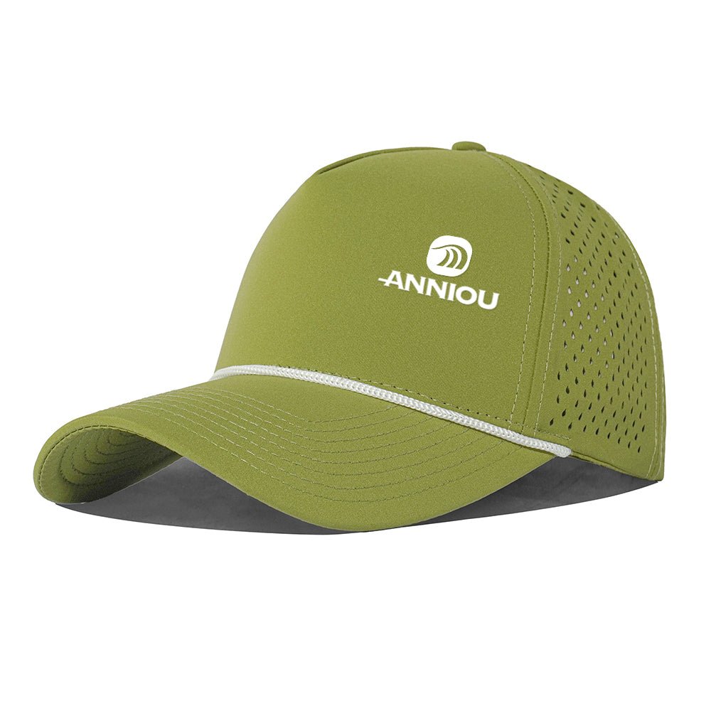 Green 5 Panel Baseball Cap UPF50+