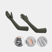  Green Full Arm UV Protection Sleeves