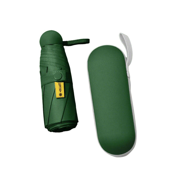#Green Mini UPF50+Cooling Umbrella