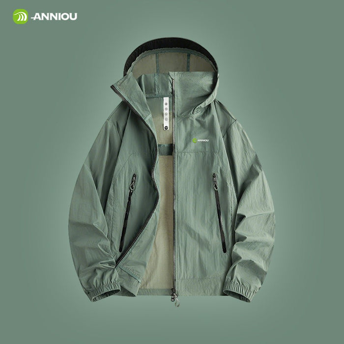 Green UPF 100+ Hooded Jacket