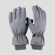 Grey Anti-Slip Touch Screen Winter Gloves