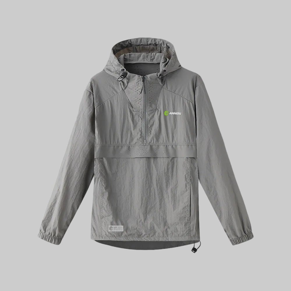 Grey Cooling Quick-drying UV Jacket