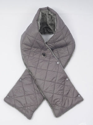  #Grey Heated Scarf