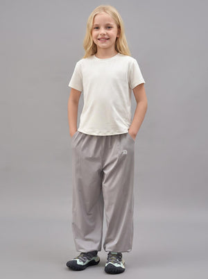 #Grey Kids Cooling Sun Protection Pants
