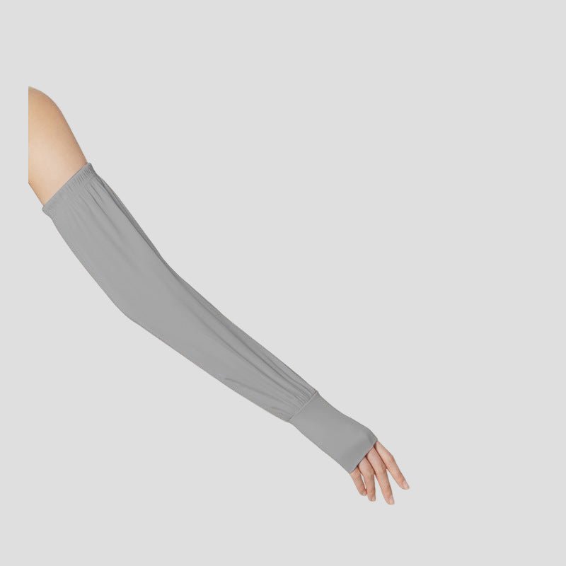 Grey Loose UPF 50+ Arm Sleeves