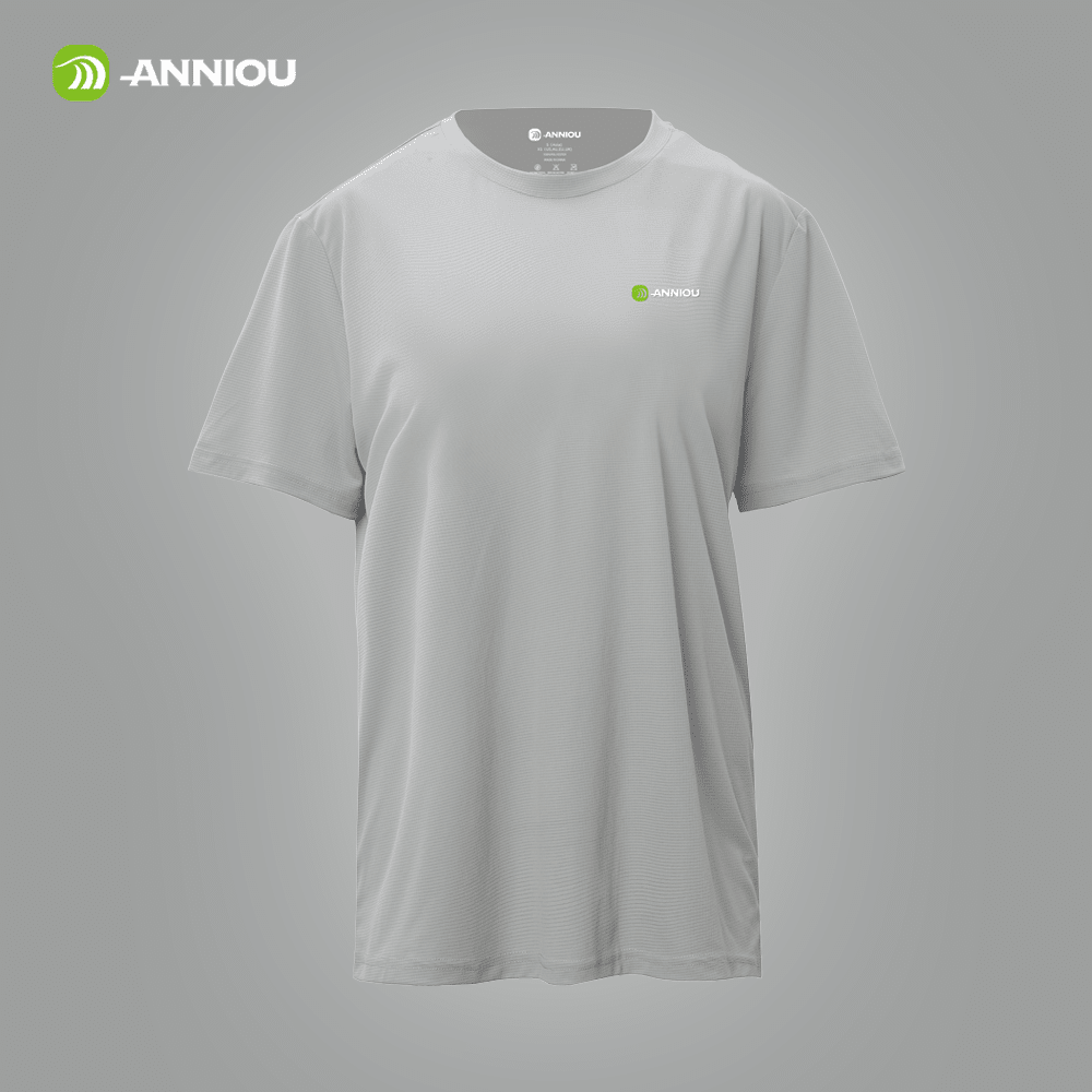 Grey Quick-drying Running T-shirt